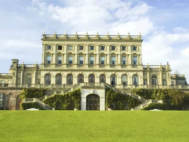 Meghan will stay the night at the expensive hotel with her mother ahead of her wedding. Picture: Cliveden House.