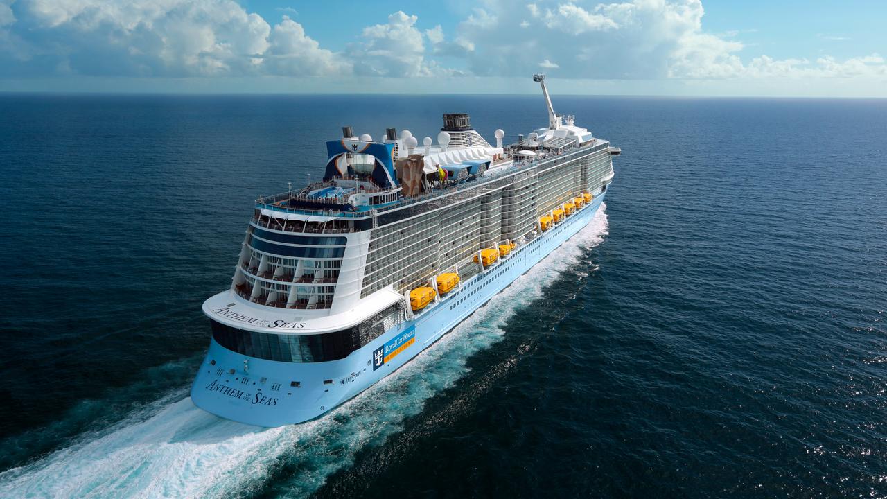 Royal Caribbean has announced the debut of a new ship, Anthem of the Seas, into Australia. Picture: Royal Caribbean