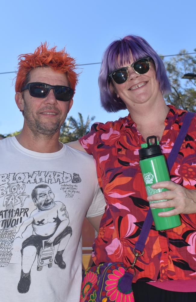 Tully Bates and Joel Marrington at the 2022 Caloundra Music Festival. Photo: Elizabeth Neil