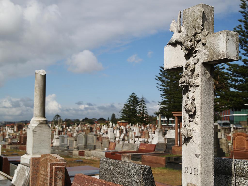 Garlick was killed instantly on January 8, 1927, during a race at Maroubra Speedway when his Alvis shot off the steeply banked northern bend, mowed down a lighting stanchion and crashed into the perimeter fence. He is buried at South Head General Cemetery in Vaucluse. Picture: AAP/ Danny Aarons