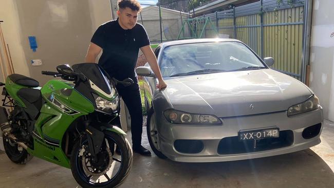 Burton teen killed in Virginia motorbike crash Valentino Paradiso remembered as a loving friend. Picture: Instagram