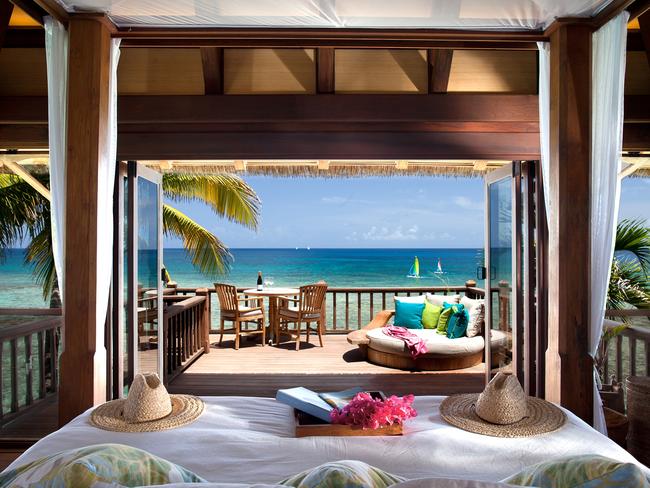 Branson’s Necker Island resort is basically heaven on Earth. Picture: Virgin Limited Edition