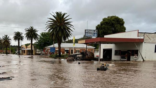 Flooding in Eugowra. Picture: Twitter