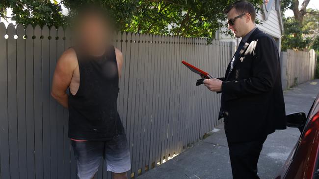 A man arrested by police and charged with exposing himself to women on the northern beaches between November 2017 and September 2020. Photo NSW Police