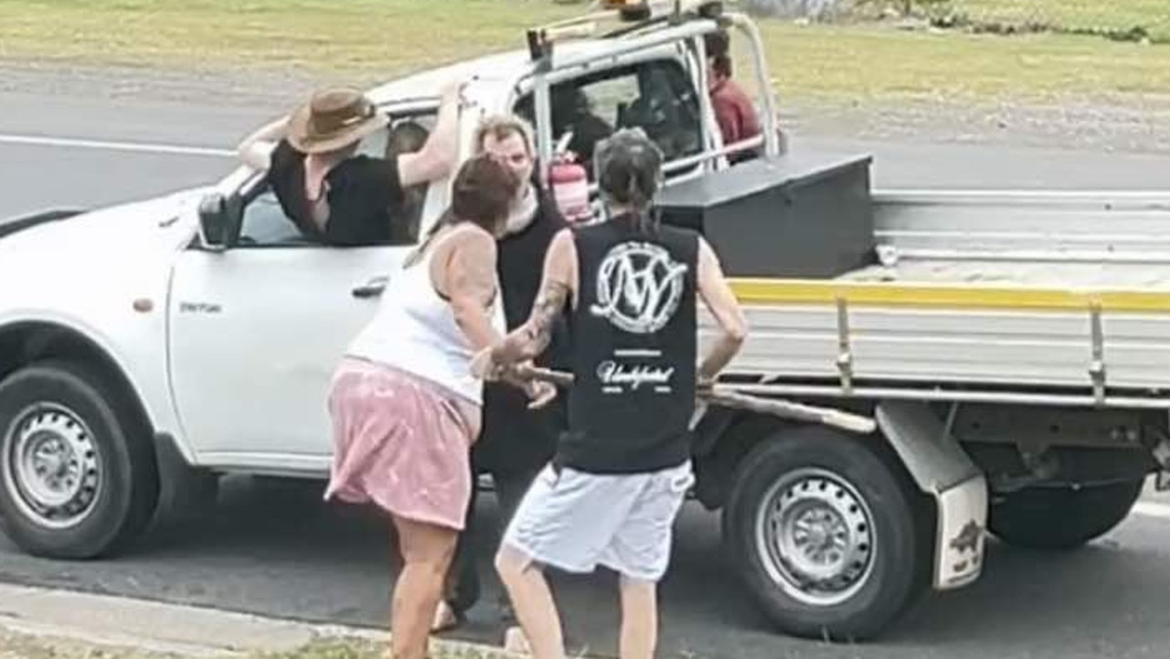 WATCH: Wild street brawl with weapons, skater’s alleged ute-stealing attempt