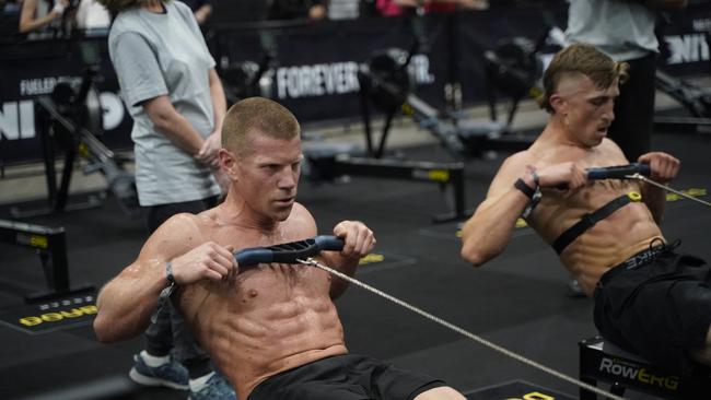 10000 athletes put their fitness to the test in a massive Hyrox competition this weekend (14-15 Dec) at Melbourne Exhibition and Convention Centre. Picture Valeriu Campan