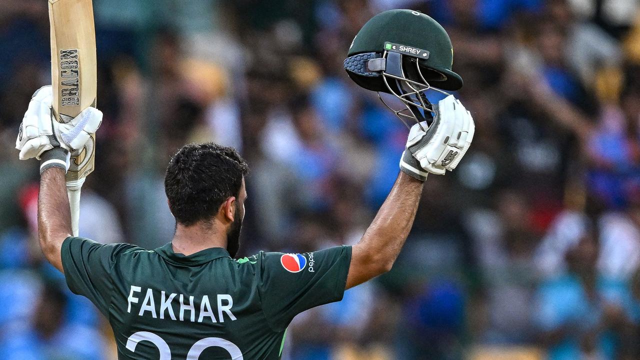 Pakistan's Fakhar Zaman. Photo by Sajjad HUSSAIN / AFP