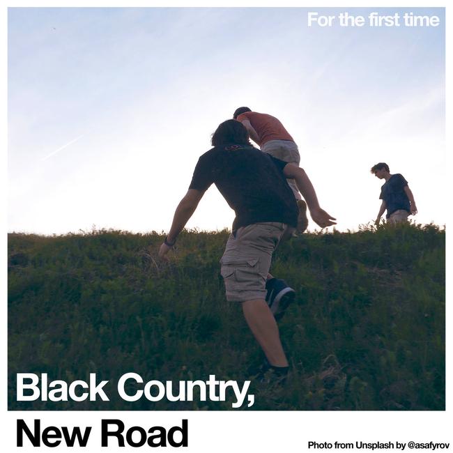 Artwork for 'For the First Time', an album by Black Country, New Road released in 2021.