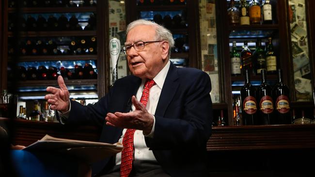 Warren Buffett, chairman and chief executive officer of Berkshire Hathaway. Picture: Bloomberg