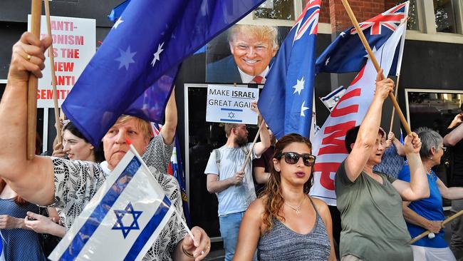 The US Embassy shifting to Jerusalem shouldn’t anger Melburnians. Picture: Jason Edwards