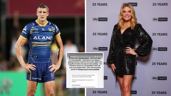 Erin Molan came to Jake Arthur's defence.