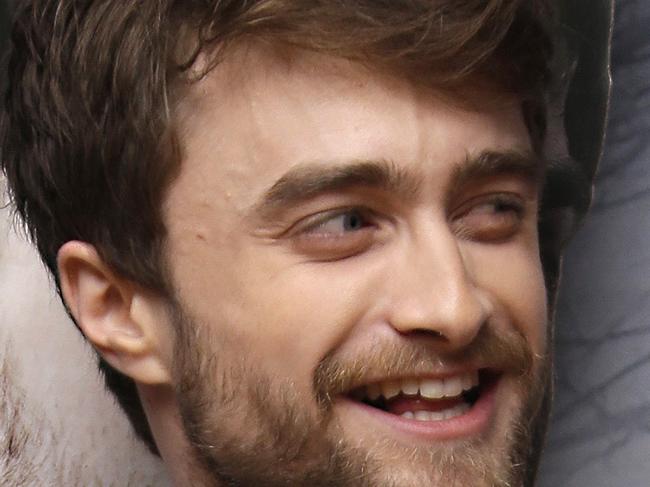 Actor Daniel Radcliffe poses for photographers upon arrival at the premiere of the film Horns, in central London, Monday, Oct. 20, 2014. (Photo by Joel Ryan/Invision/AP)