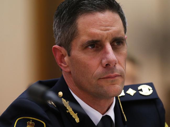 Roman Quaedvlieg, Commissioner, Australian Border Force, Department of Immigration and Border Protection appearing at a Public hearing into recent allegations relating to conditions and circumstances at the Regional Processing Centre in Nauru at Parliament House in Canberra.