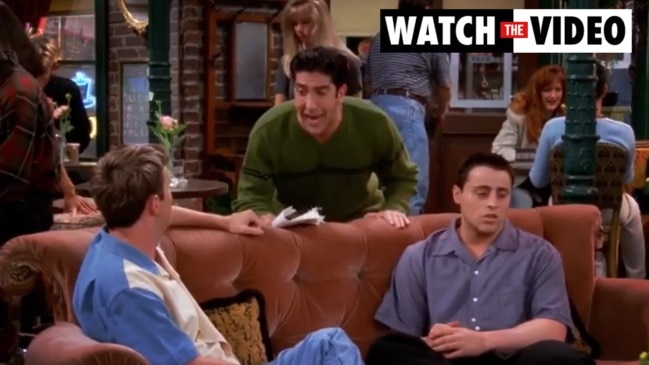 Friends - Ross 'Watching TV' bit on Make a GIF