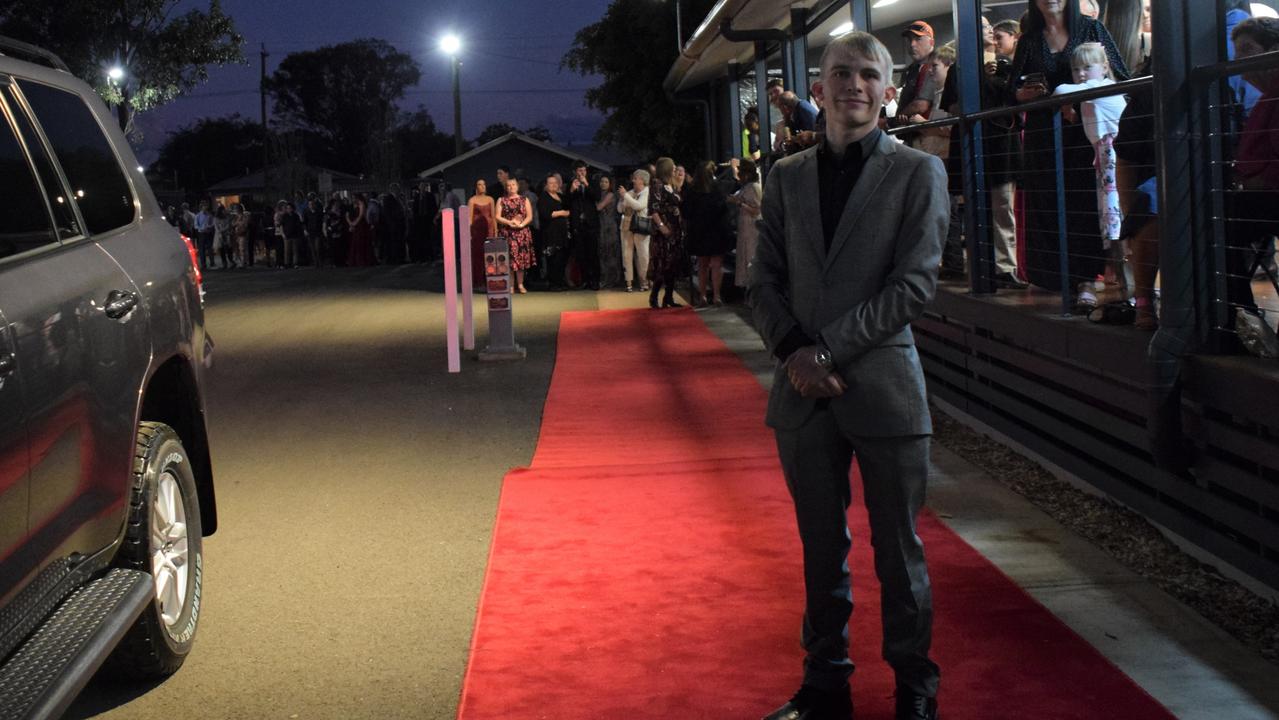 William Green at Dalby State High School's Formal 2022