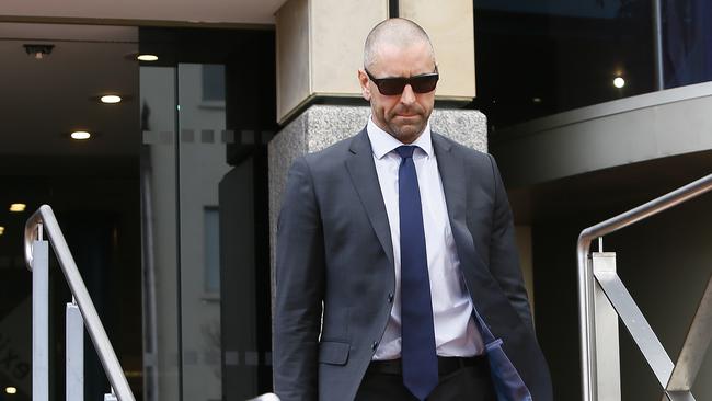 Lawyer Daniel Bearman has been sentenced for breaching a family violence order, assault and injuring property. Picture: MATT THOMPSON