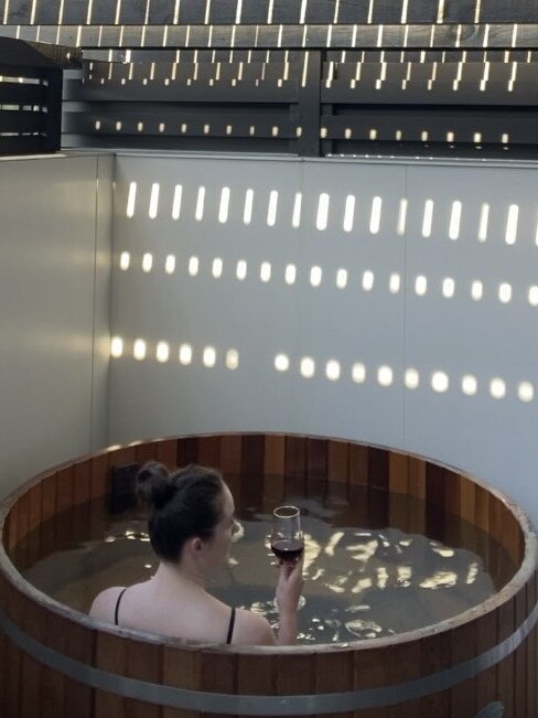 It’s perfect if you don’t want the spa experience to end. Picture: Supplied/Brielle Burns