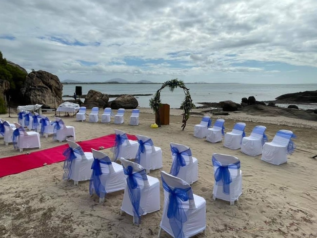 The Cove Restaurant in Bowen, as a wedding venue.
