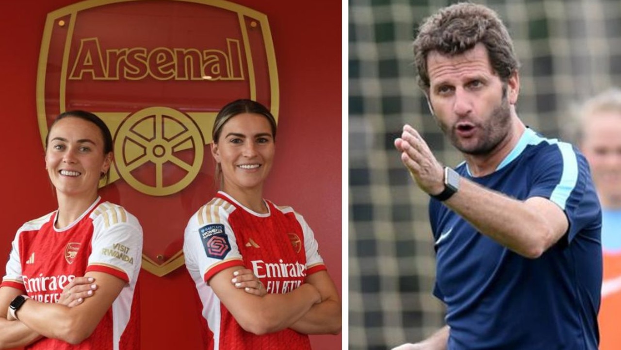 Former Arsenal women’s coach Joe Montemurro will attempt to plot the downfall of his old club next month.