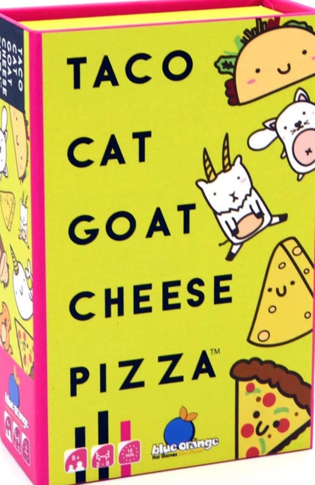 Taco Cat Goat Cheese Pizza card game. Picture: Supplied