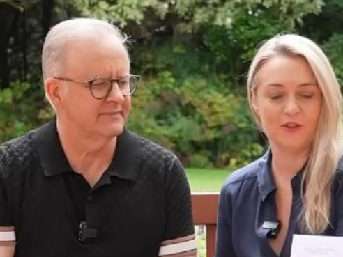 Prime Minister Anthony Albanese has shared fresh insight into his relationship with fiancée Jodie Haydon, one year after he asked her to marry him. Picture: Instagram/ Albopm,