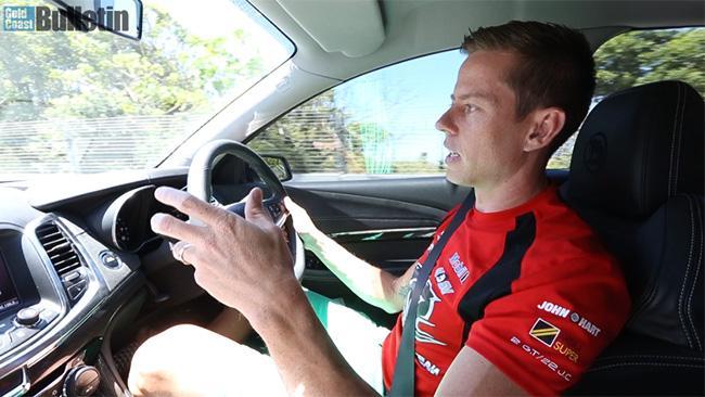 V8 Supercar driver James Courtney gives insider knowledge about driving at Surfers Paradise