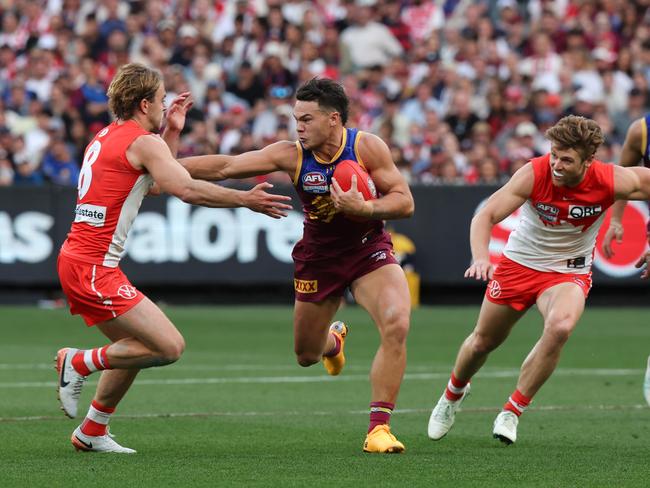 The Swans and Lions meet again in Round 1. Picture: David Caird