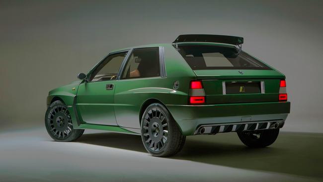 The Automobili Amos Futurista modernises the Lancia Delta.