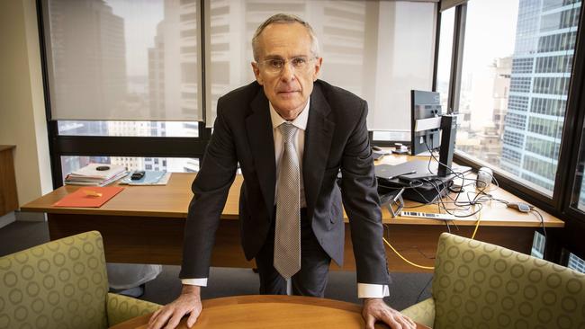 Head of the ACCC Rod Simms in his Sydney office Picture: John Feder/The Australian.