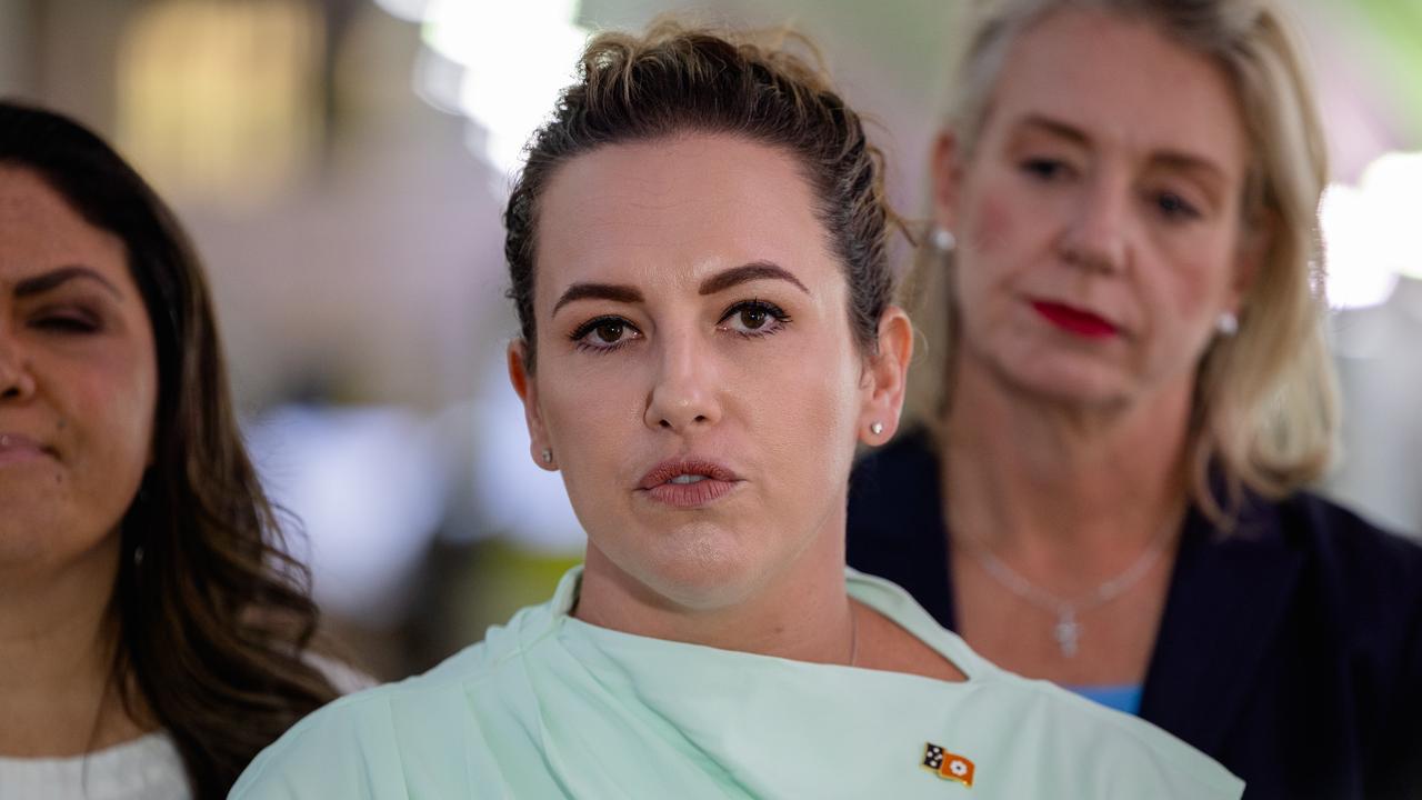 Chief Minister and NT Police Minister Lia Finocchiaro said the Northern Territory Police were “actively investigating” the matter on behalf of the Coroner. Picture: Pema Tamang Pakhrin