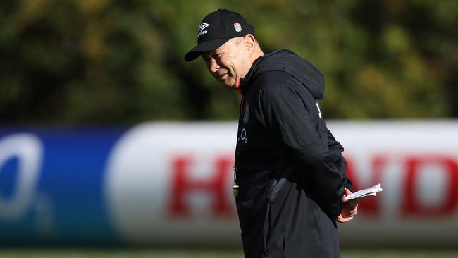 England coach Eddie Jones is under the pump and he has a clear motive to use his influence at Suntory to weaken the Wallabies’ squad. Picture: Getty Images