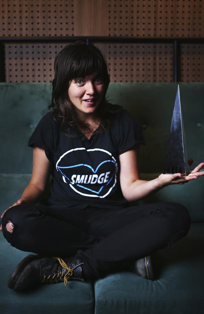 An unstoppable force ... singer Courtney Barnett at the 29th Annual ARIA nominations event. Picture: Ryan Pierse / Getty Images