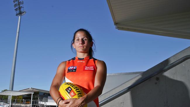 Giants AFLW player Jessica Dal Pos. Pic: AAP