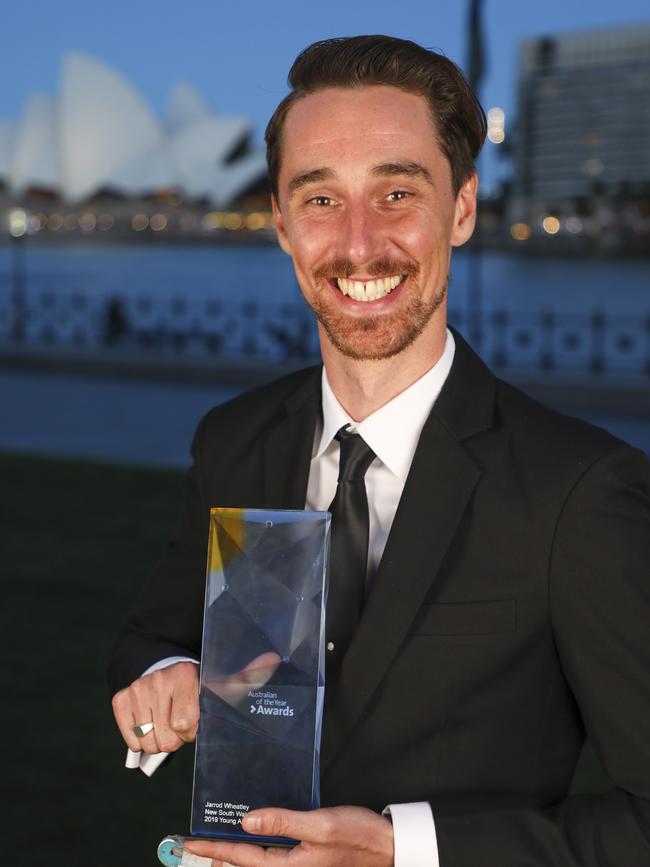 NSW’s 2919 Young Australian of the Year Jarrod Wheatley. Picture: Salty Dingo