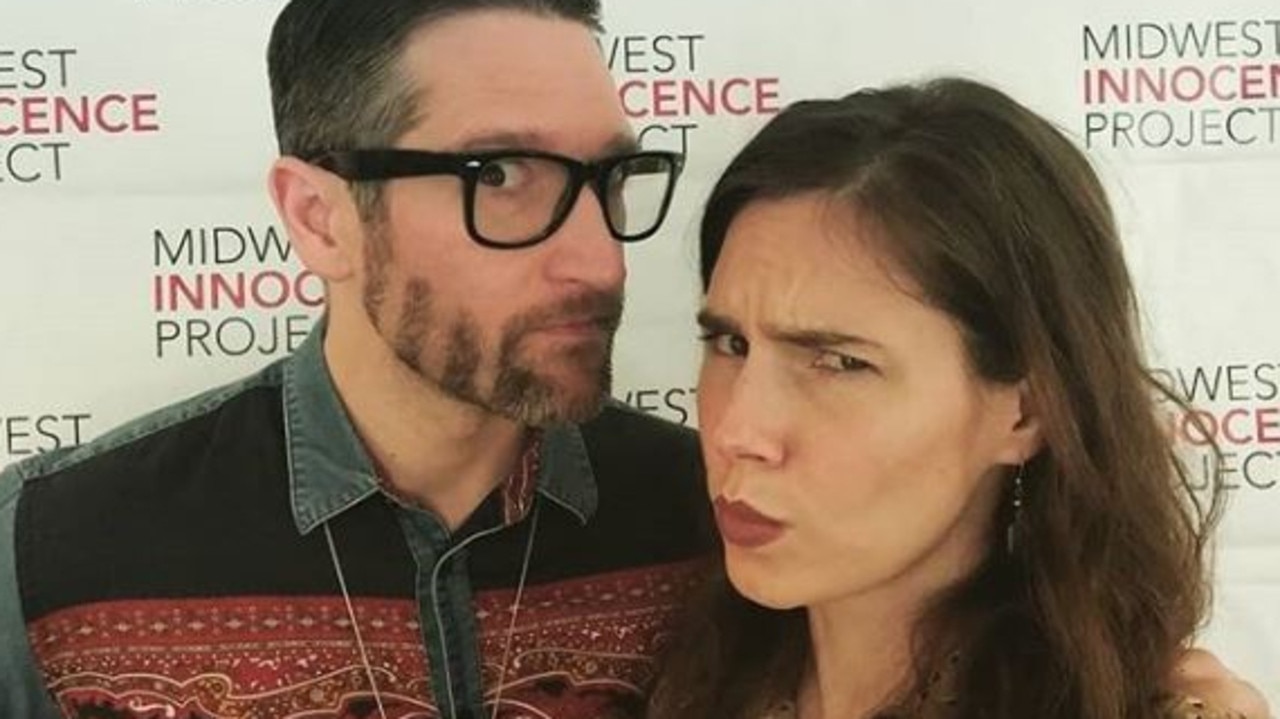 Amanda Knox and fiance Christopher Robinson welcomed their first child.