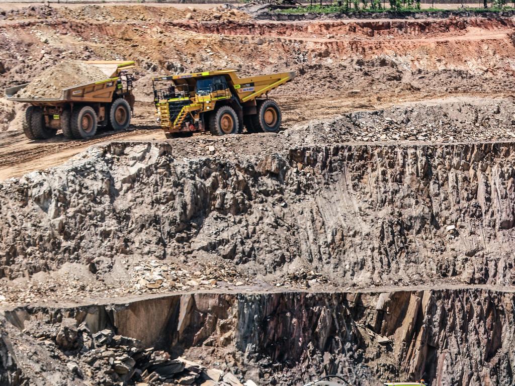 The Finniss lithium mine in the NT suspended operations in January. Picture: Glenn Campbell