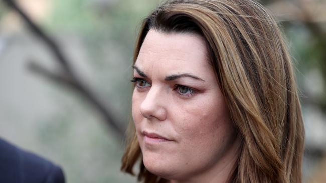 Greens Senator Sarah Hanson-Young. Picture: (AAP Image/Kelly Barnes) NO ARCHIVING