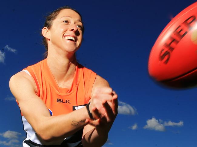 Renee Forth,   new marquee signing for the GWS Giants womens team, pictured at the Giants Sydney Olympic Park base. pic Mark Evans