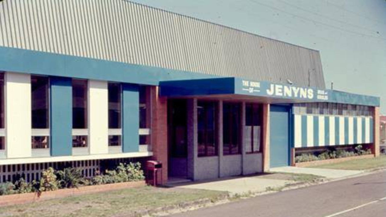 The House of Jenyns/Triumph International factory on the corner of Brisbane and Thorn streets in December, 1970. Picture: Picture Ipswich, Kerry Smith