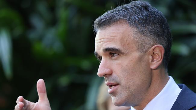 Premier Peter Malinauskas announced 100 beds for SA hospitals Picture: NCA NewsWire/David Mariuz