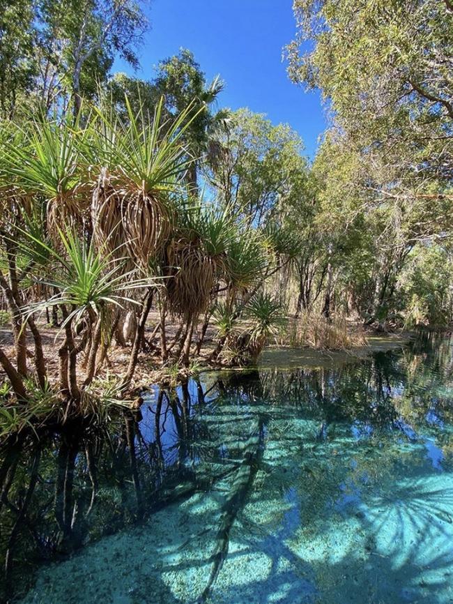 Top 10 Most Liked Instagram posts on @NTaustralia in 2020: 1. Bitter Springs, by @looktheworldintheeye received 10,133 likes