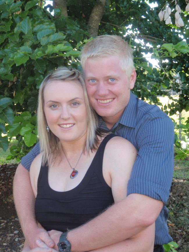 Sapper Jacob Moerland and his fiancee Kezia Muccahy.