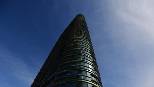 The Opal Tower at Sydney Olympic Park in Sydney. Picture: AAP