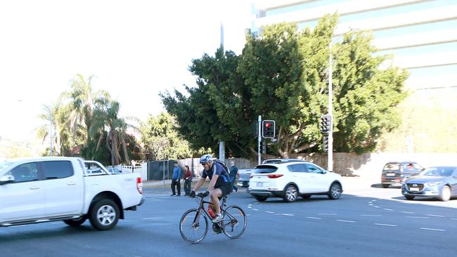 Hudson Rd-Albion Overpass intersection. (AAP/Image Sarah Marshall)