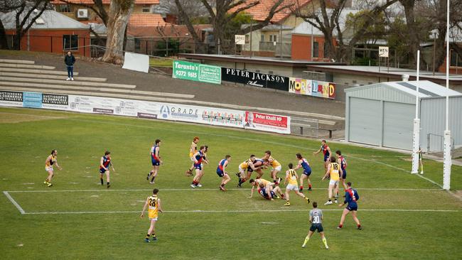 The enlarged goalsquare was trialled in the VFL before being binned.