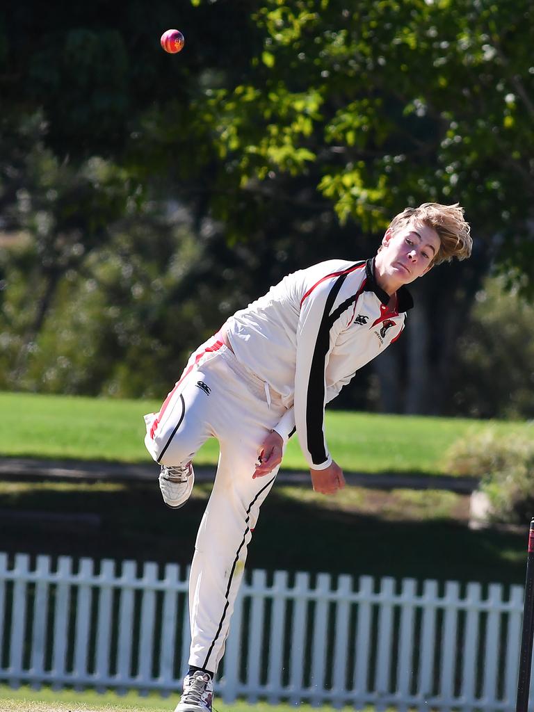 Terrace spin bowler Tom Campbell. . Picture, John Gass