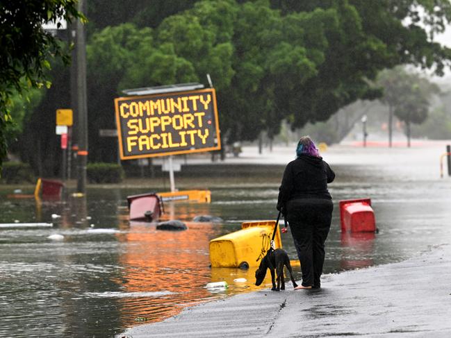 Lismore residents will bask in sunshine as they begin to clean up after more floods swept through the city this week. Picture: Dan Peled/Getty Images