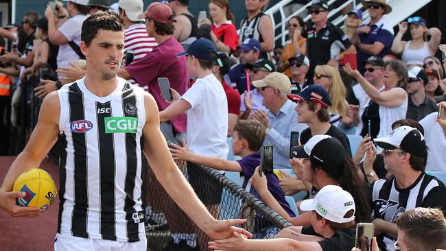 There’s still life left in Scott Pendlebury. Picture: Getty Images