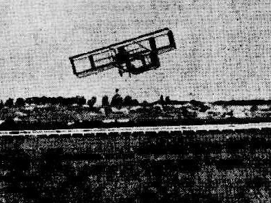 Harry Houdini took to the skies over Rosehill Racecourse in his newfangled French-built Voison biplane on the 4th of May, 1910.