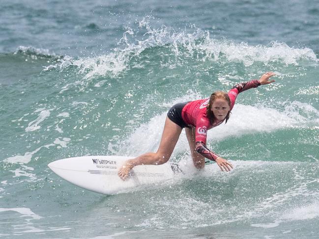 Charlotte Mulley from the Gold Coast. Picture: Ben Stagg/ Surfing Queensland